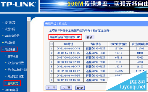 查看无线使用人数 查看无线使用人数