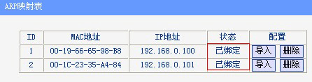 无线路由器绑定MAC